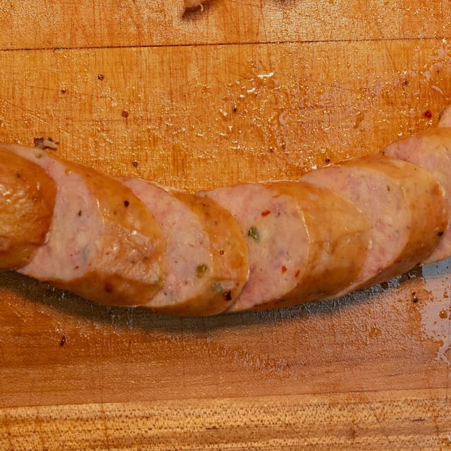 8 oz Sausage.
