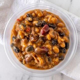 Todd's Cowboy Beans w/ Brisket